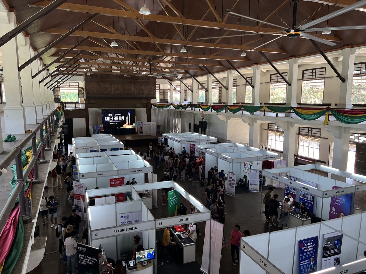 uplbcap's tweet photo. LOOK: UPLB students have started to gather at the Baker Memorial Hall for the LAST DAY of Career Fair 2024! Visit us for our last trip until 5PM ๐
๐ Follow this thread for more updates!
#CareerFair2024
#RisingBeyondBoundaries
#ExperienceUPLBCAP https://t.co/rKWQDZ0CKW