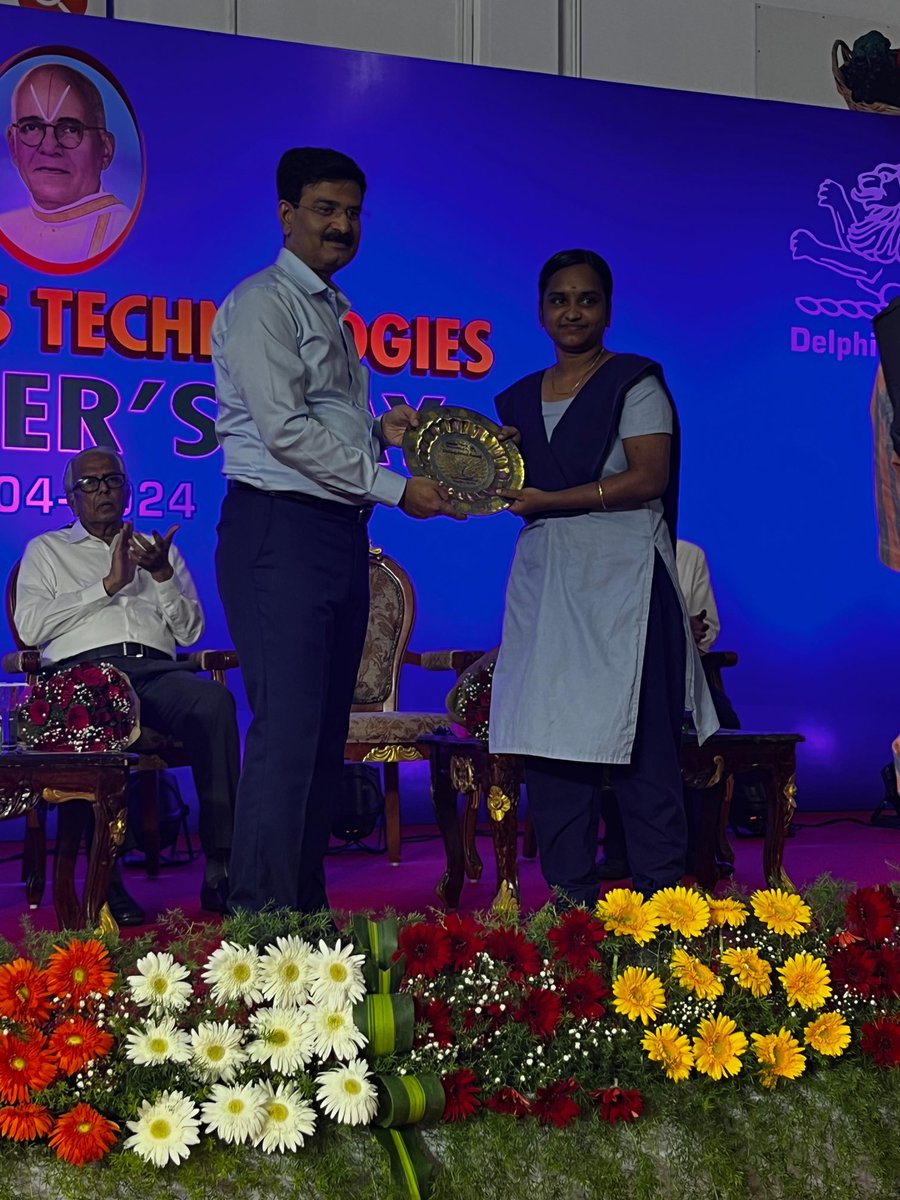 vinod_sahay's tweet photo. Attended Founder’s day celebration of TVS group ⁦⁦@DelphiTVS⁩ .Witnessed a great event where highly motivated team of DelphiTVS recommitted themselves to core values &amp; purpose as set by their founder Late Shri TV Sundaram Iyengar. Our Legacy is the foundation for future! https://t.co/mRcsnZMoWX