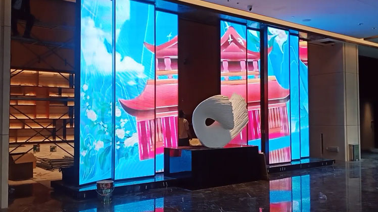 ✨Discover the Future of Entertainment at Zhengzhou Royal Hotel🏨!
📽️Experience cutting-edge technology with our P4-8 laminated film screen!
🌟Transform your event with state-of-the-art visuals and clarity!
#ZhengzhouRoyalTech #FilmScreenInnovation #EventTech