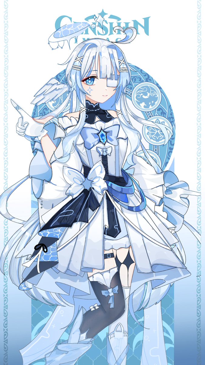 ◆ Name: Hinako
◆ Title: Hydrologist of Celestia
◆ Vision: Hydro
◆ Constellation: Oceani Mitis Amplectere

|| #genshinoc — #genshinimpact #OC