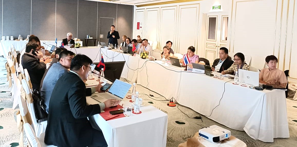 The regional working session to start the first draft for the technical guideline on sustainable groundwater use and management for agriculture in the Lower Mekong Basin was organized today. #MRC #MekongRiverCommission #mrcmekong #PD #agriculture #irrigation #groundwater #Mekong