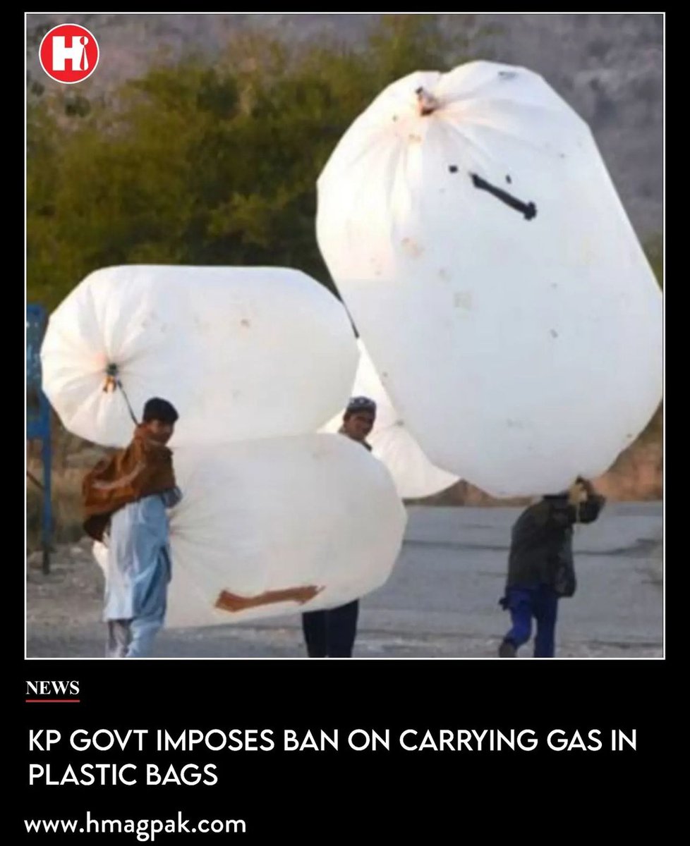 Nuclear power Pakistan is selling gas in Bin bags🤭 Maybe they will start selling fart gas in bin bags too. Anything can be expected from Pakistanis😉