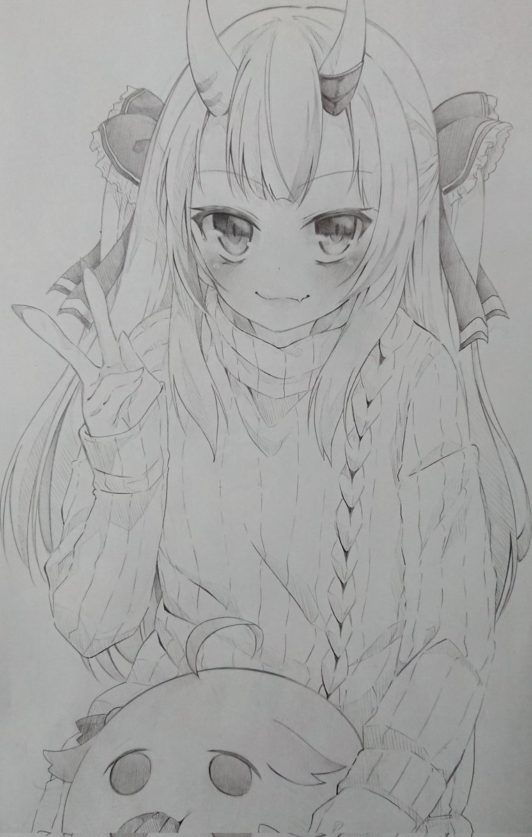 #私はこういう絵師です見た絵師全員参加
デジタル苦手なアナログ絵師です!! 