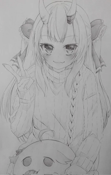 #私はこういう絵師です見た絵師全員参加
デジタル苦手なアナログ絵師です!! 