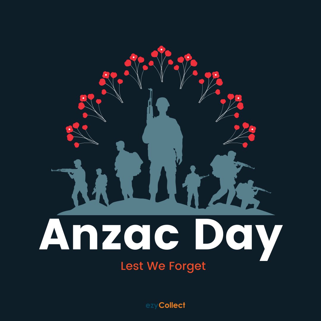 This ANZAC Day, we reflect on the courage and strength of those who served. In the spirit of service, ezyCollect remains committed and innovative in ensuring our solutions empower businesses everyday. #LestWeForget #ANZACDay #ezyCollect