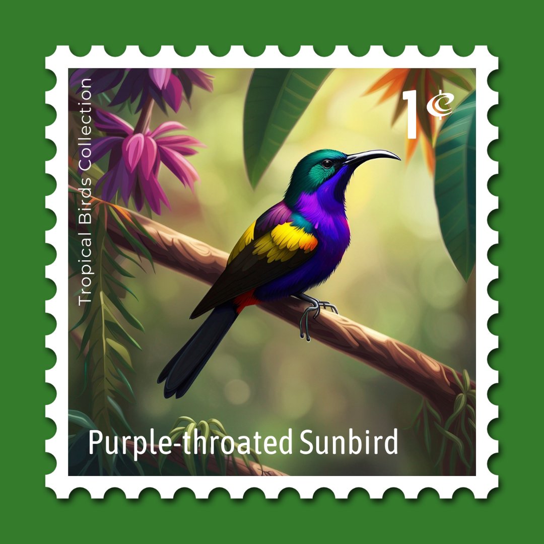 BonStamp - Tropical Birds NFT Collection

BonStamp - Tropical Birds - Purple-throated Sunbird

opensea.io/assets/ethereu…

#nft #nftcollection #nftcommunity #nfts #nftart #nftcollector #nftdrop #nftartist #nftcollectors #nftsales #opensea #stamps #stampscollection #philately