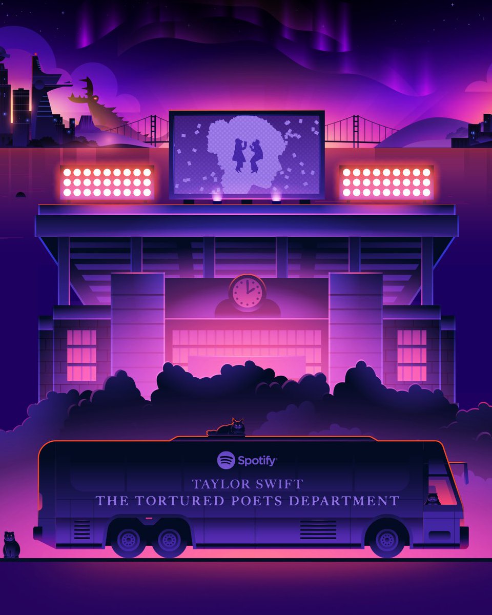 Straight from The Tortured Poets Department… Taylor is back in Roku City.