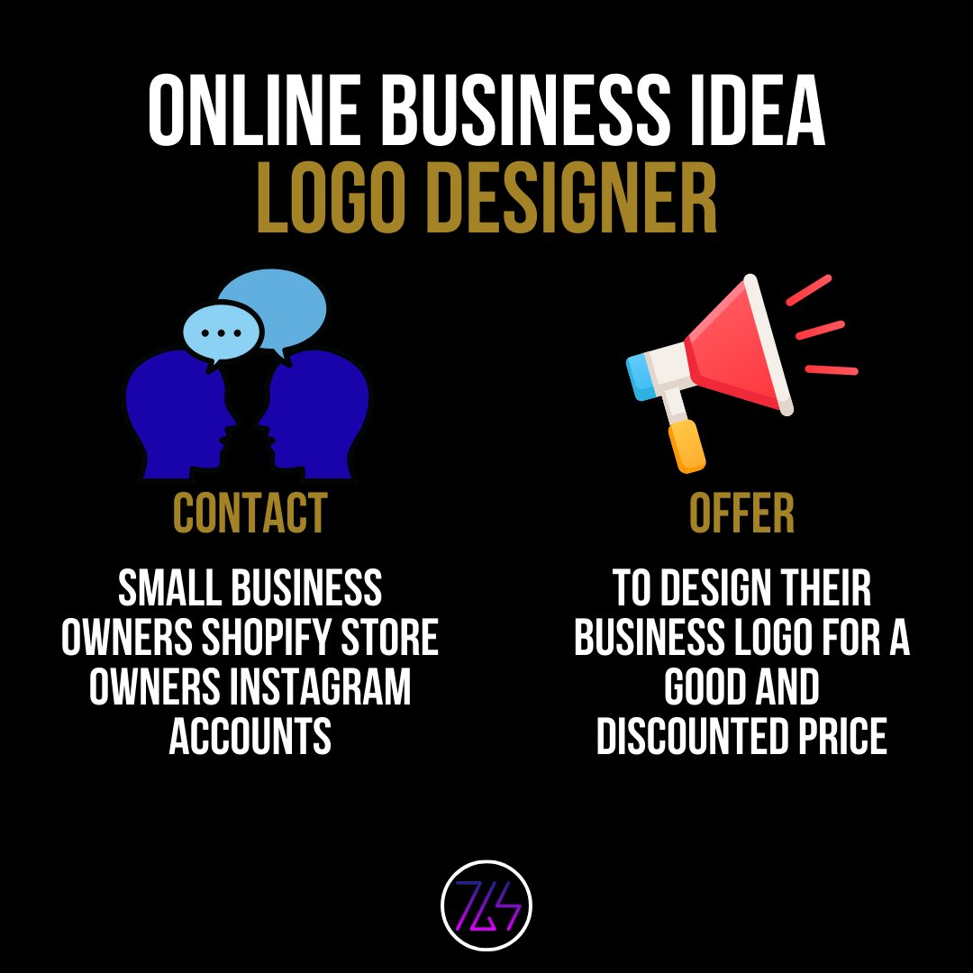 In need of a logo that stands out and makes an impression? Look no further!  We specialize in creating logos for online businesses, contact us to learn how we can help you. #businessideas #onlineservices #logodesign