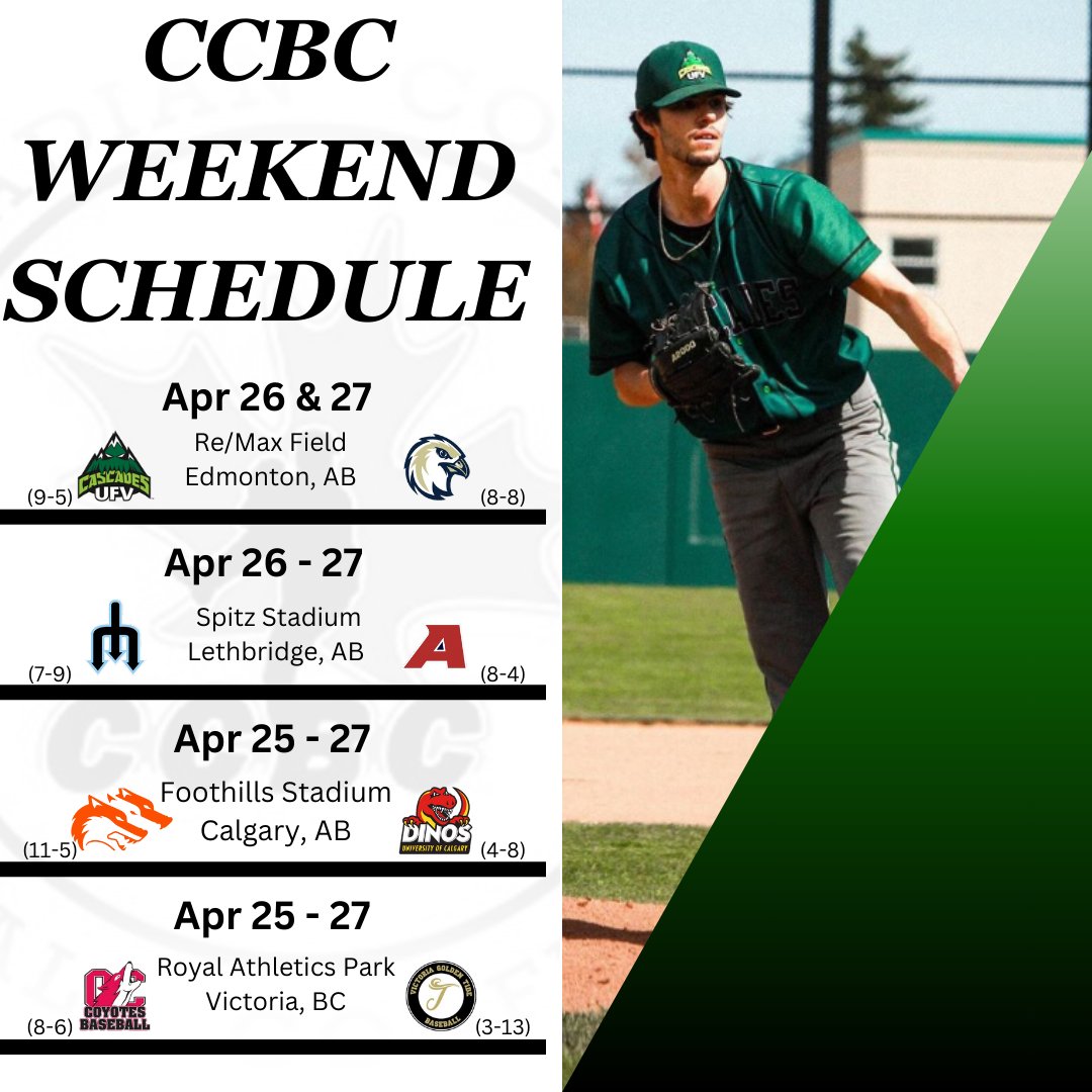 Here are your week 5 matchups for the 2024 CCBC season

#canadasleague #ccbcofficial #ccbc