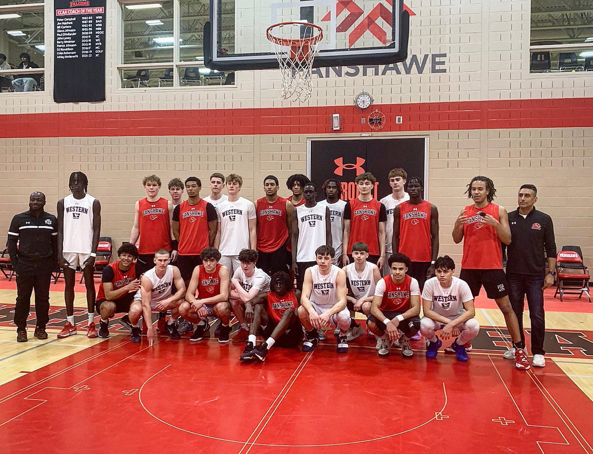 aidookj1's tweet photo. Huge shoutout to @FanshaweFalcons for hosting the London Baskebetball Showcase. Privilege to be around such great group of young men and coaches. Best of luck in your student-athlete adventures #educationthroughsports 💚🏀 https://t.co/AUVCNVvIlq