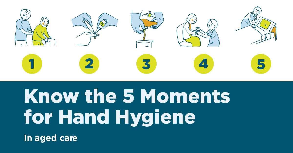 As #WHHD approaches, this #agedcare fact sheet reminds us #handhygiene is for everybody - older people, nurses, doctors, allied health, support workers, domestic staff, families and volunteers. ow.ly/8k8V50RjCK9 @COTAAustralia @AgedCareQuality @ACCPAAustralia @ACIPC #NHHI