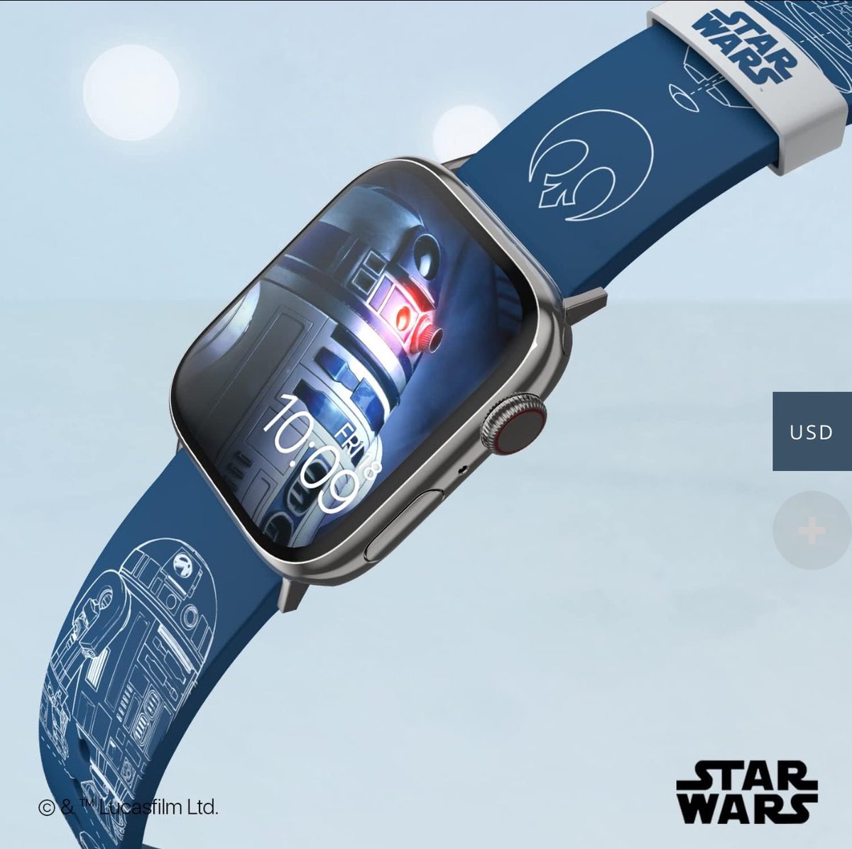 Looking forward to receiving my R2-D2 @starwars @Apple Watch Band ⌚️!

#StarWars #StarWarsDay #MayTheFourthBeWithYou #StarWarsGeneration (1977-1983) #Xennials #MicroGeneration #NineteenSeventySevenToNineteenEightyThree