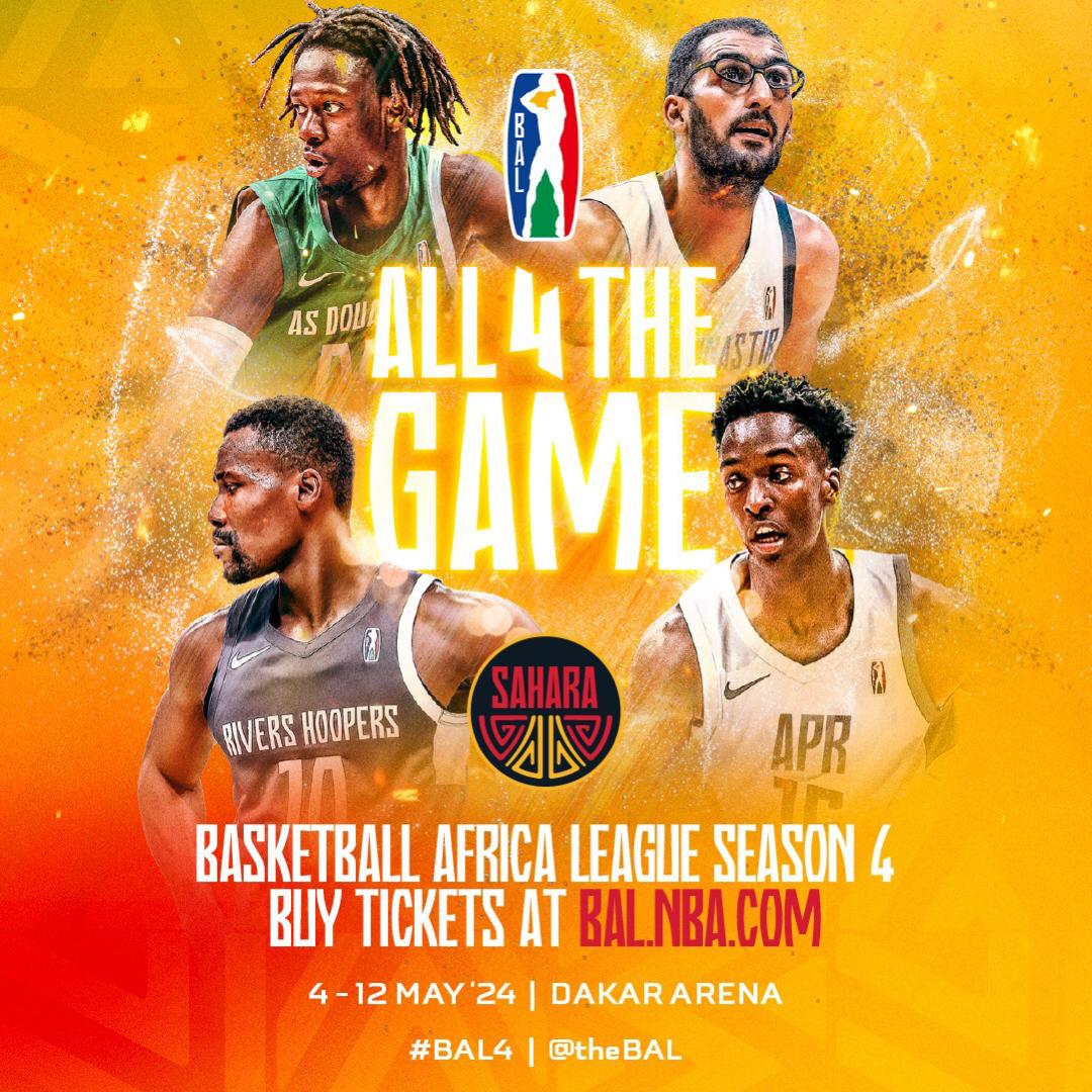 We will tip-off our BAL journey against US Monastir on May 4 in Dakar Senegal. Learn more about the rest of the fixtures by checking the poster. #BAL4 #VisitRwanda