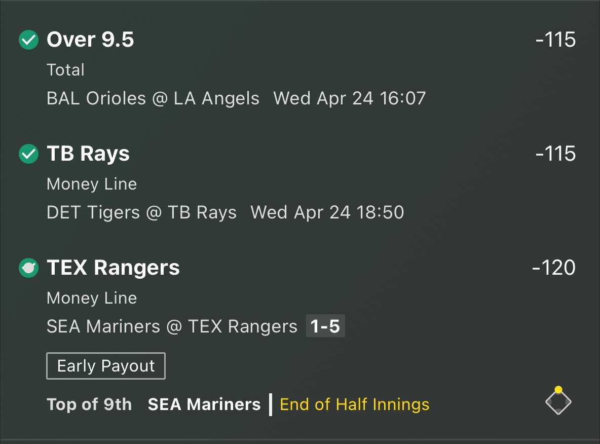 BANG ✅

+540

For only .83 cents a day you could be winning with us every day!

Posted in > whop.com/peak-parlay/