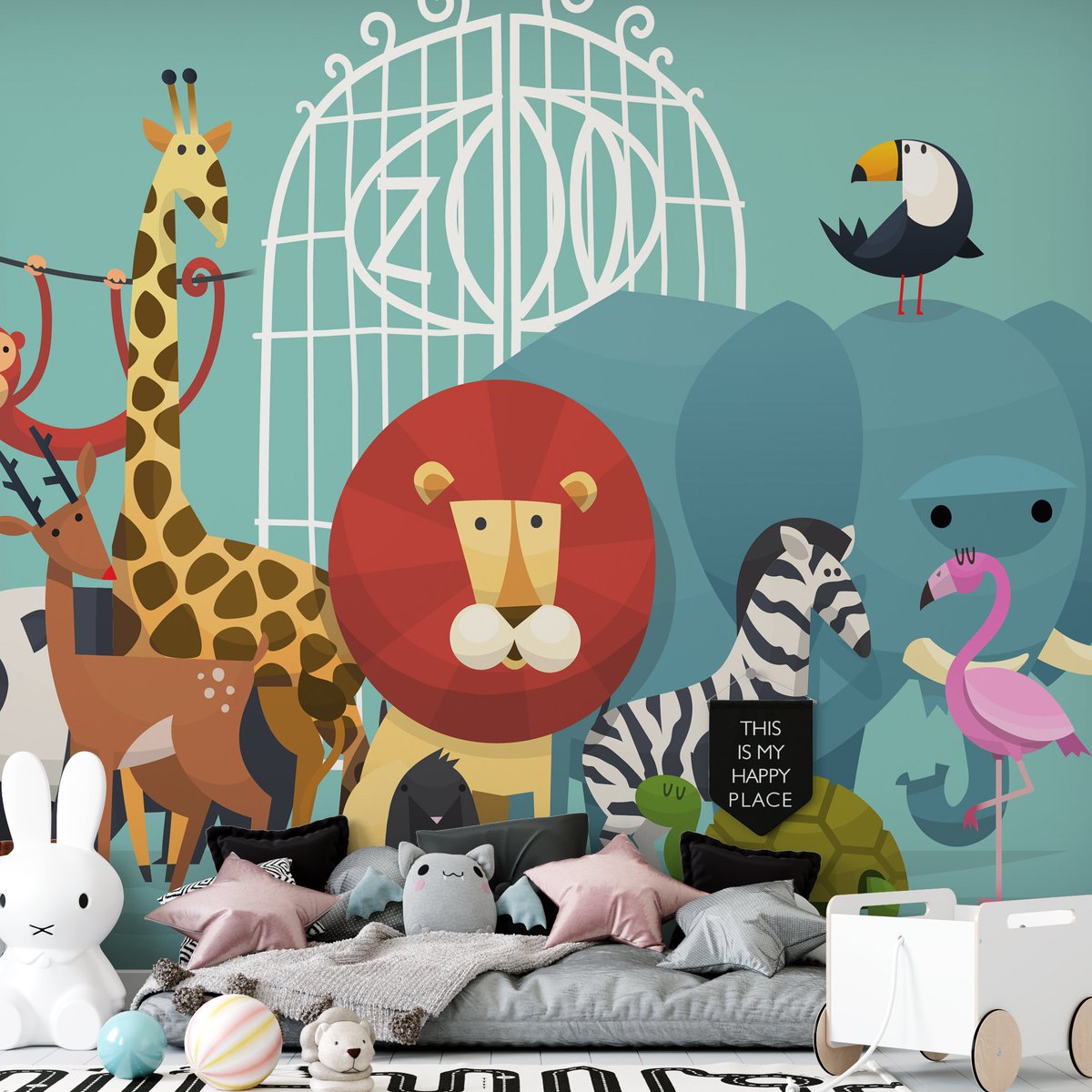 Bring the zoo home with our Zoo Animals Wallpaper Mural! 🐘 Perfect for nurseries and playrooms. 
#kidswallpaper #kidsroomwallpaper #wallpaperforkids #childrenwallpaper #KidsDecor #AnimalWallpaper #NurseryIdeas #ZooTheme #PlayfulSpace #HomeDecor #Mural

bit.ly/49XCkTU