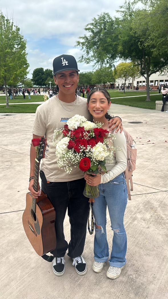 EdTechGeekster's tweet photo. I have one brave son! #promposal2024 https://t.co/4jfqOVMLGO