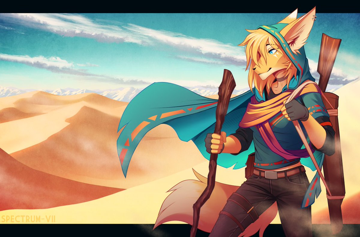 Spectrum_VII's tweet image. It's a dry heat☀️