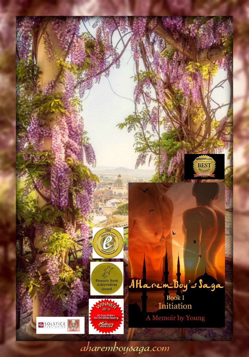 'A mild March afternoon with the breath of April stirring.' INITIATION amzn.to/2QxwhxN is a sensually illuminating true story about a young man coming-of-age in a secret society & a male harem. #AuthorUpRoar #Memoir