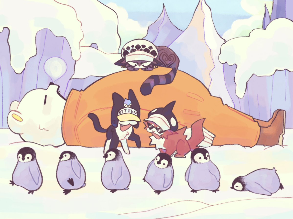 penguin day penguin day!!! #ONEPIECE