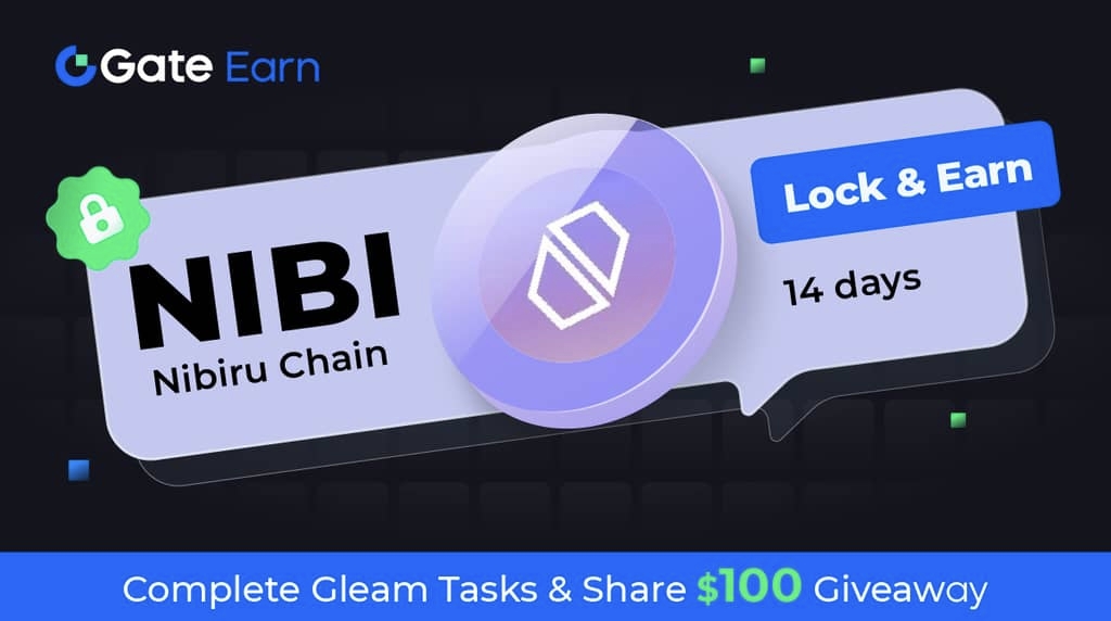 🎁 1,000 ($100) $NIBI GIVEAWAY! 🎁 #Tokens 
🎉 Participate now: gleam.io/MgG4B/gateearn…

🟢 Follow @GateEarn & @NibiruChain
🟢RT and Like this post
🟢Join our TG 👉t.me/gateio_GateEar…
🔒 HODL $NIBI 👉gate.io/hodl?pid=2420

More Details 👉gate.io/article/36176

#GateEarn…