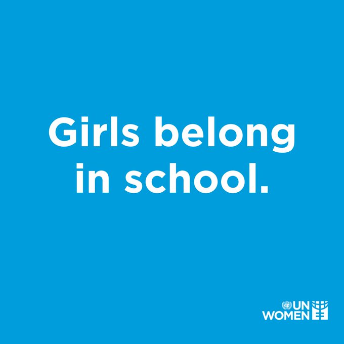 While the world strives to put more #GirlsInICT, for the millions of Afghan girls who are out of school 'Afghanistan has become the graveyard of buried hopes'.
But Afghan women and girls don’t give up. And neither will we. 
UN Women stands by them in their fight for education.