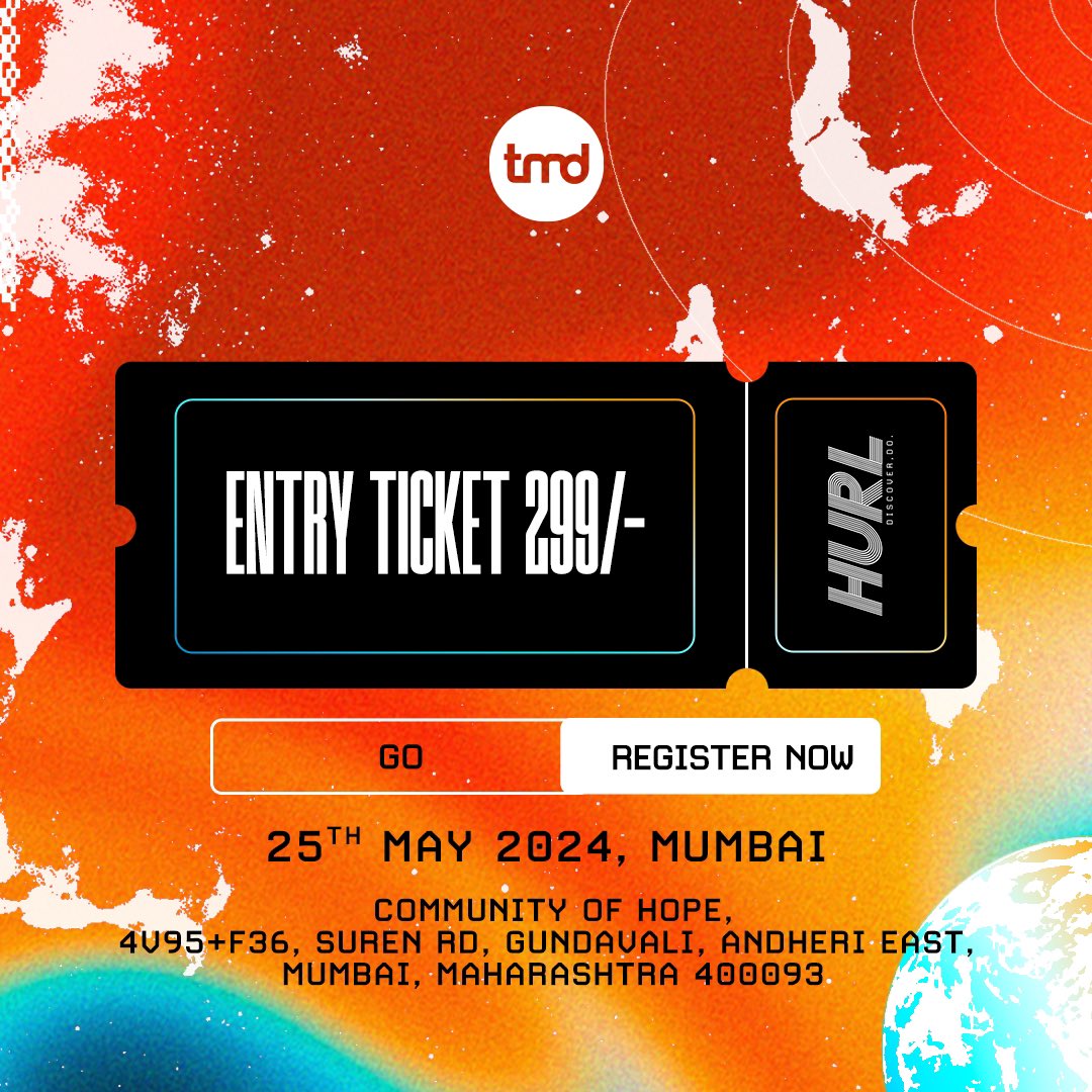 Secure your spot now for just Rs. 299/- on our website. Don't wait, join the journey today!

#hurl2024 #themightydream #tmd #hurlconference #leadershipconference #leadership #registernow #hurlregister #25thmay