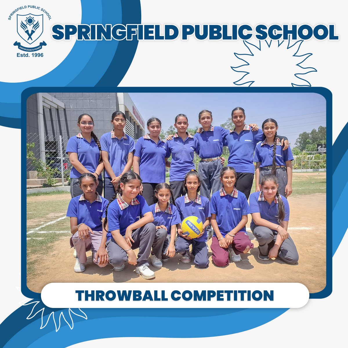 Springfield_IND's tweet photo. Springfield Public School in Ambala is hosting a throwball tournament for girls.
Admision Open For Session 2024-25
#throwball #throwballcompeition #ThrowballTournament #sports #girlsports #girlthrowallmatch #schoolsports #SPS #SpringfieldPublicSchool #admissionopen2024_2025 https://t.co/9rWtOfX1wo