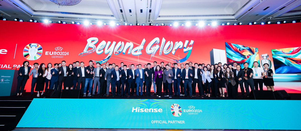 HisenseID's tweet photo. Hisense ASEAN mengadakan Partner Conference 2024 dengan mengusung tema “The Scenario-driven Glory of Win-win”di Bangkok, Thailand pada tanggal 23 April 2024 🏆✨ #Hisense #HisenseID #HisenseIndonesia #HisenseASEAN #HisenseProductLaunch2024 #BeyondGlory #Handal #Kualitas https://t.co/ph1STH2eXJ