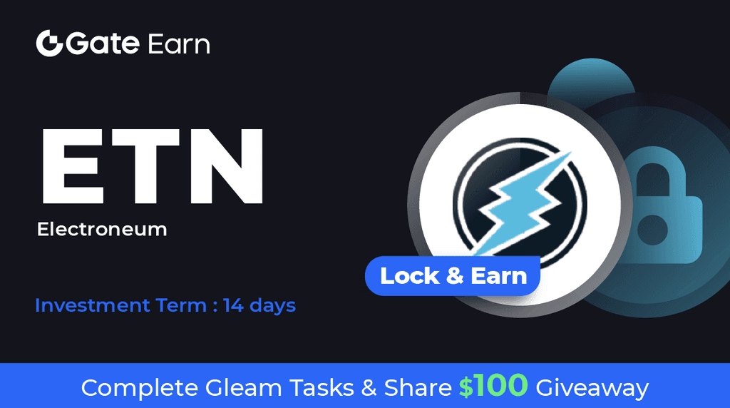⚡️ 19,000 ($100) #ETN GIVEAWAY!  
🌐 Participate now: gleam.io/i5VCM/gateearn…

✅ Follow @GateEarn & @electroneum
✅ RT and Like this post
✅ Join our TG: t.me/gateio_GateEar…
✅ 🔐 HODL $ETN: gate.io/hodl?pid=2421
➡️ Details: gate.io/article/36182

#GateEarn #Giveaway