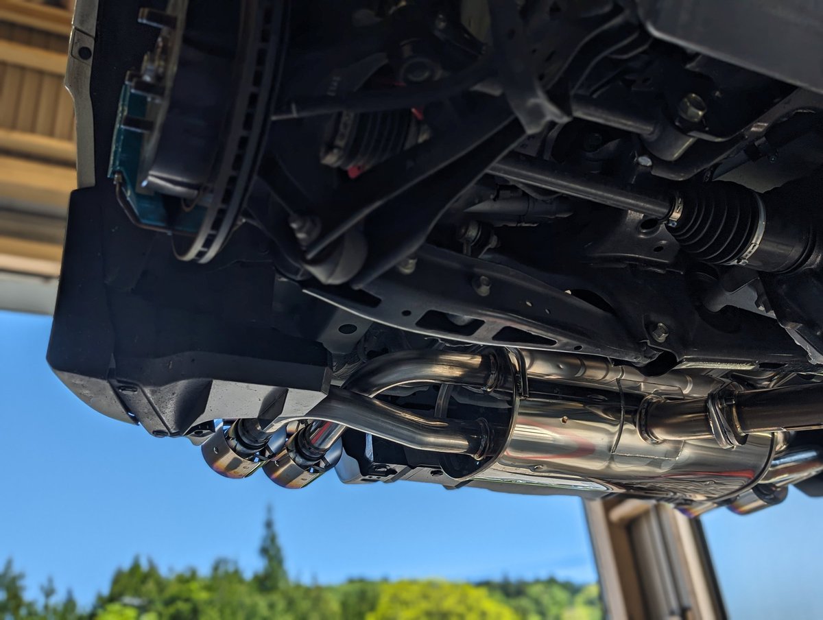 ApexiJapan's tweet photo. Quad style Full exhaust
GW前に申請完了✨
#アペックス #apexi #apexijapan #apexiusa #toyotagr86 #toyota #GR86 #gr86 #zn8 #subarubrz #subaru #brz #zd8 #quad #quadstyle https://t.co/g43DGEi9jb