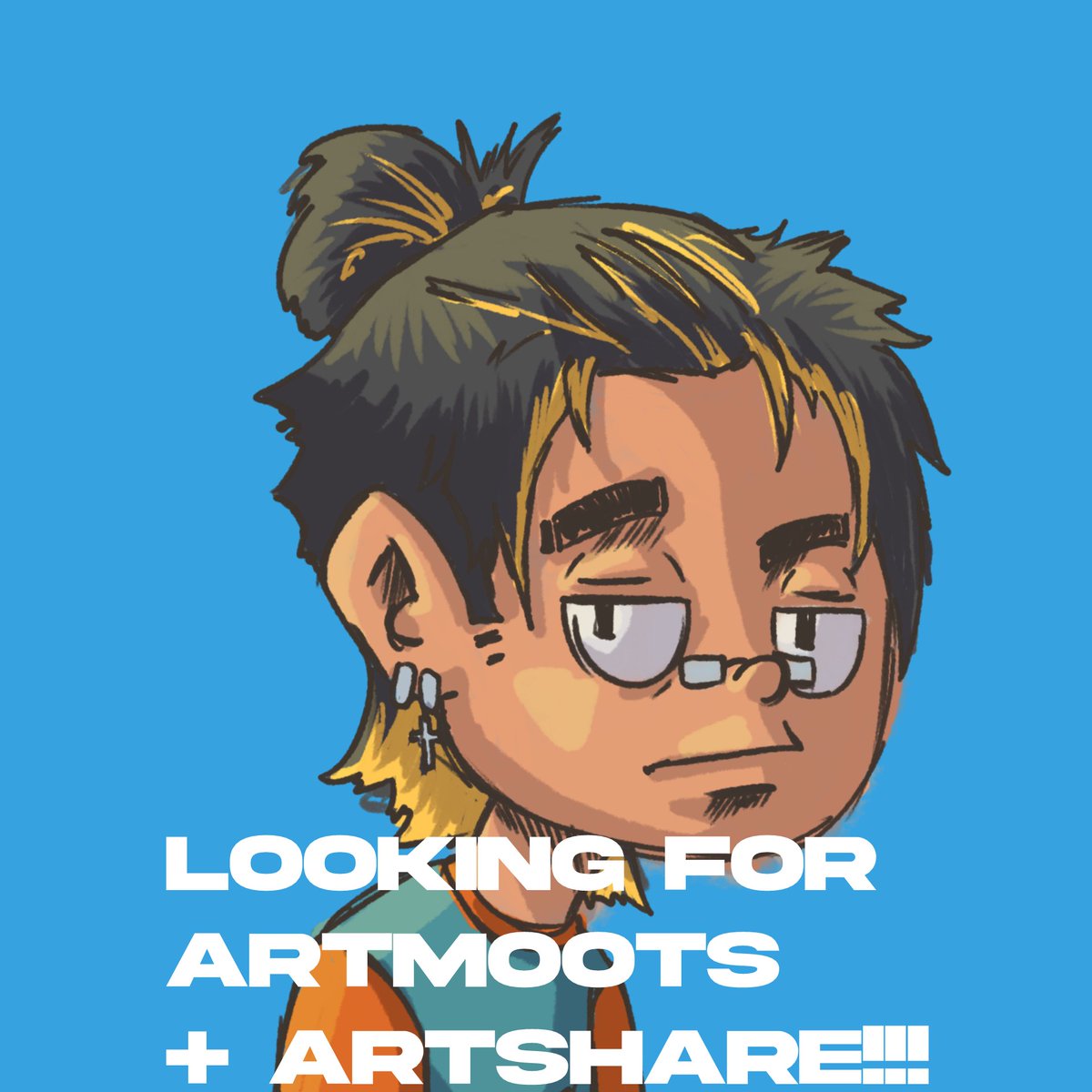 Looking for #artmoots and hosting an #artshare !!!

RT this post and the original post I'll be commenting below, then comment your recent art! Will try to RT each and everyone! You can follow me too if you want.

OPEN FOR EVERYONE!!
