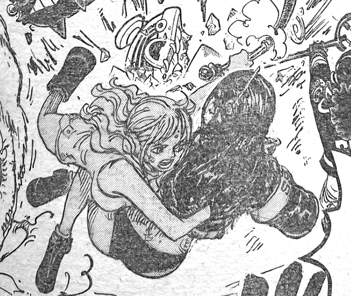 #ONEPIECE1113 #nami #nicorobin 

Nami saves Robin from Saturn 🔥