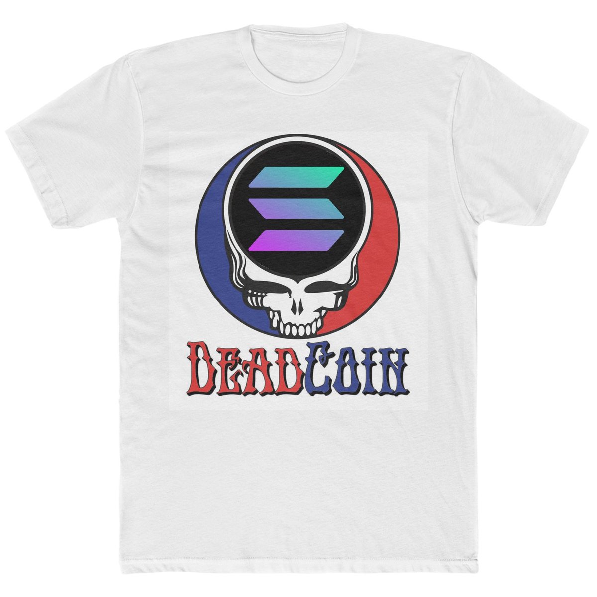 keep an eye out for this t-shirt at Dead & Company in Las Vegas on 5/17/24...gonna be a fun night  
#Solana #SolanaCommunity #GratefulDead #DeadandCompany $Deadco