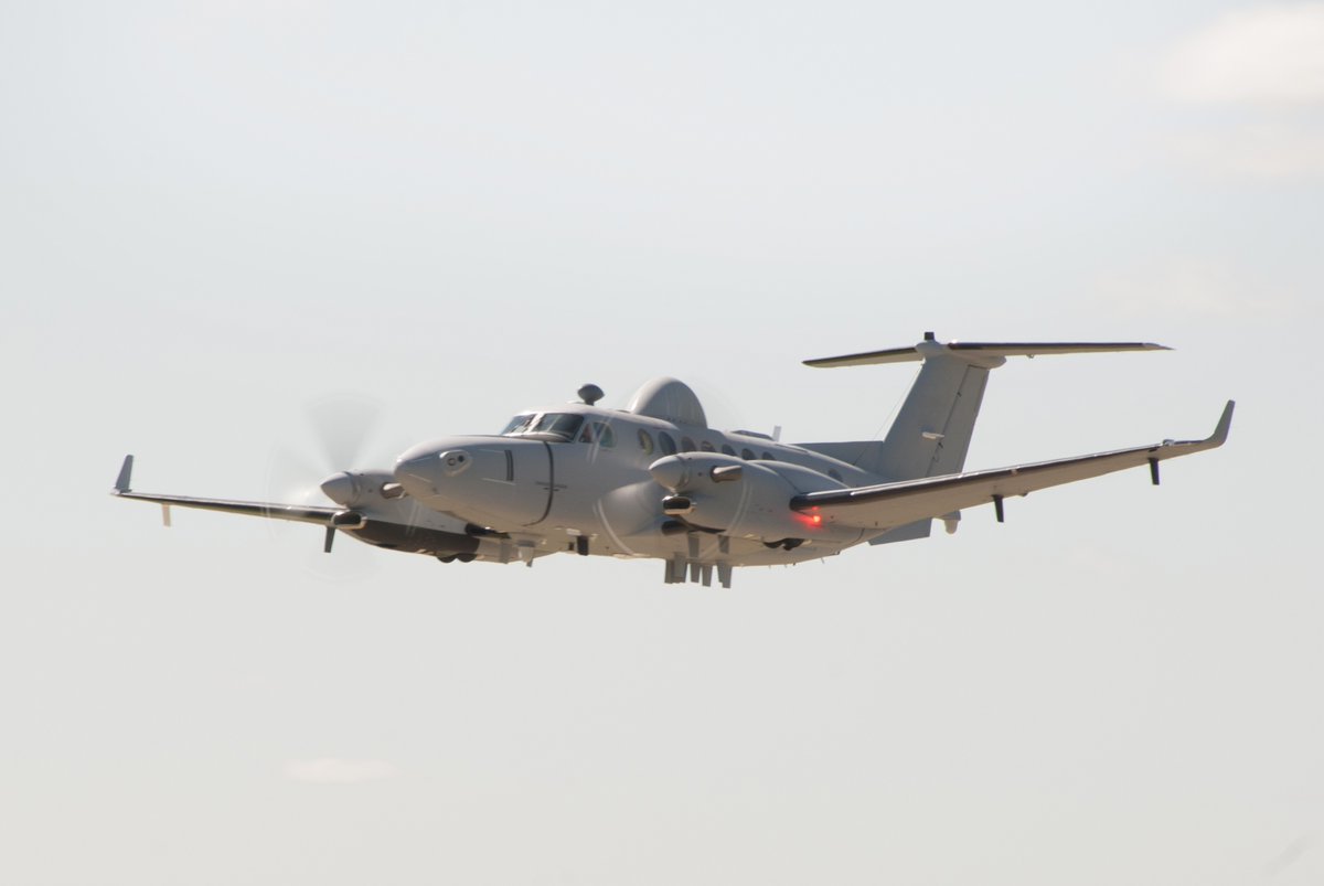 This advanced spy aircraft is proposed  to #USArmy to replace the legacy Cold War #KingAir RC-12 fleet known as #Guardrail by @TextronAviation @Beechcraft.