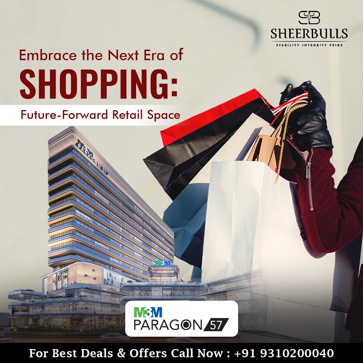 🌟 Invest in the future of retail with M3M Paragon! Prime location, endless opportunities! 💼💰 
#sheerbullsindia #M3MParagon57 #commercialinvestment #FutureReady