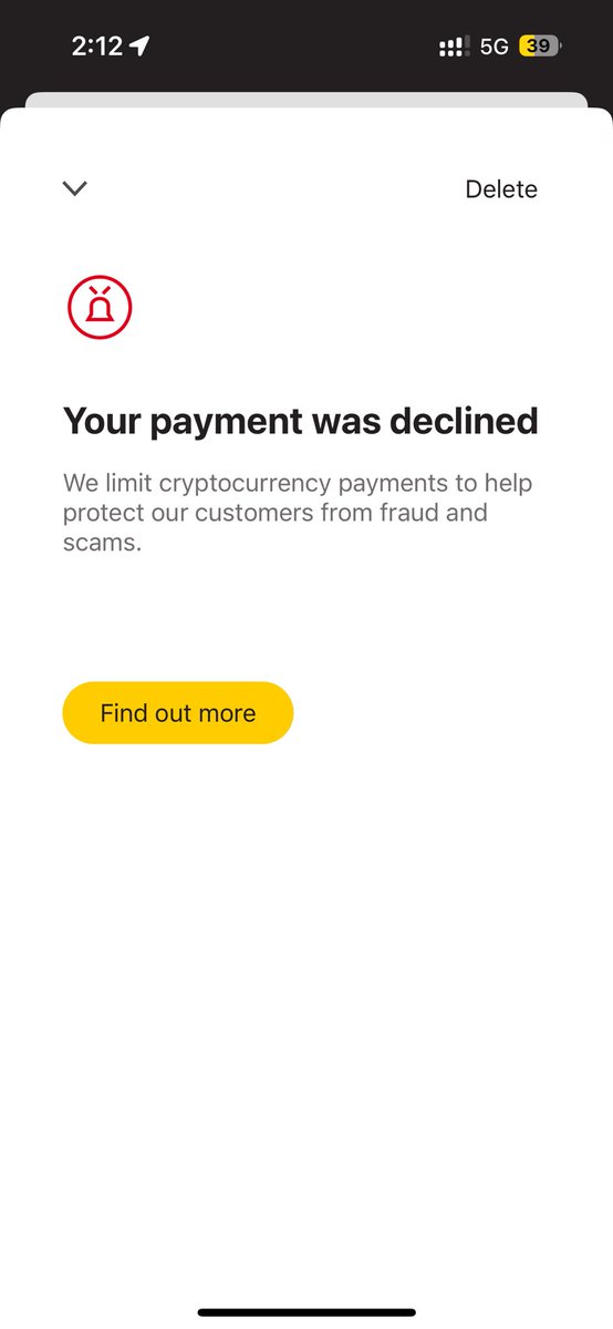 It appears that @CommBank is eager to lose a bunch of customers. They’ve implemented a MONTHLY limit on our ability to buy cryptocurrency. Of course, framed as being for our “protection” 🤦‍♀️