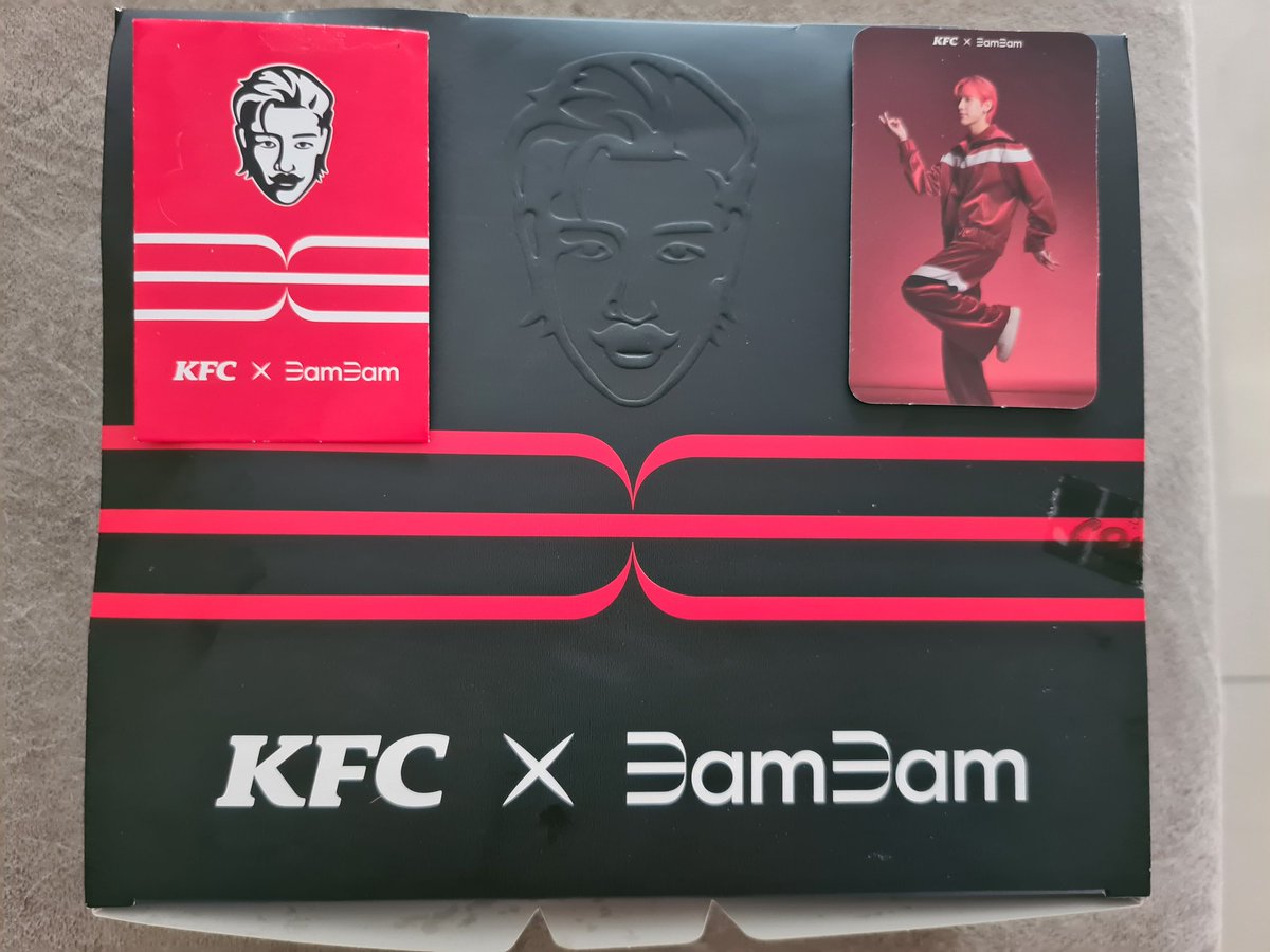 กินไก่กันนะคะ♡♡♡
#พรีเซนเตอร์KFC 
#KFCxBamBam
#KFCBamBamBox #FriendofKFCThailand
#ไก่ผู้พันแบมแบม
#BamBam @BamBam1A