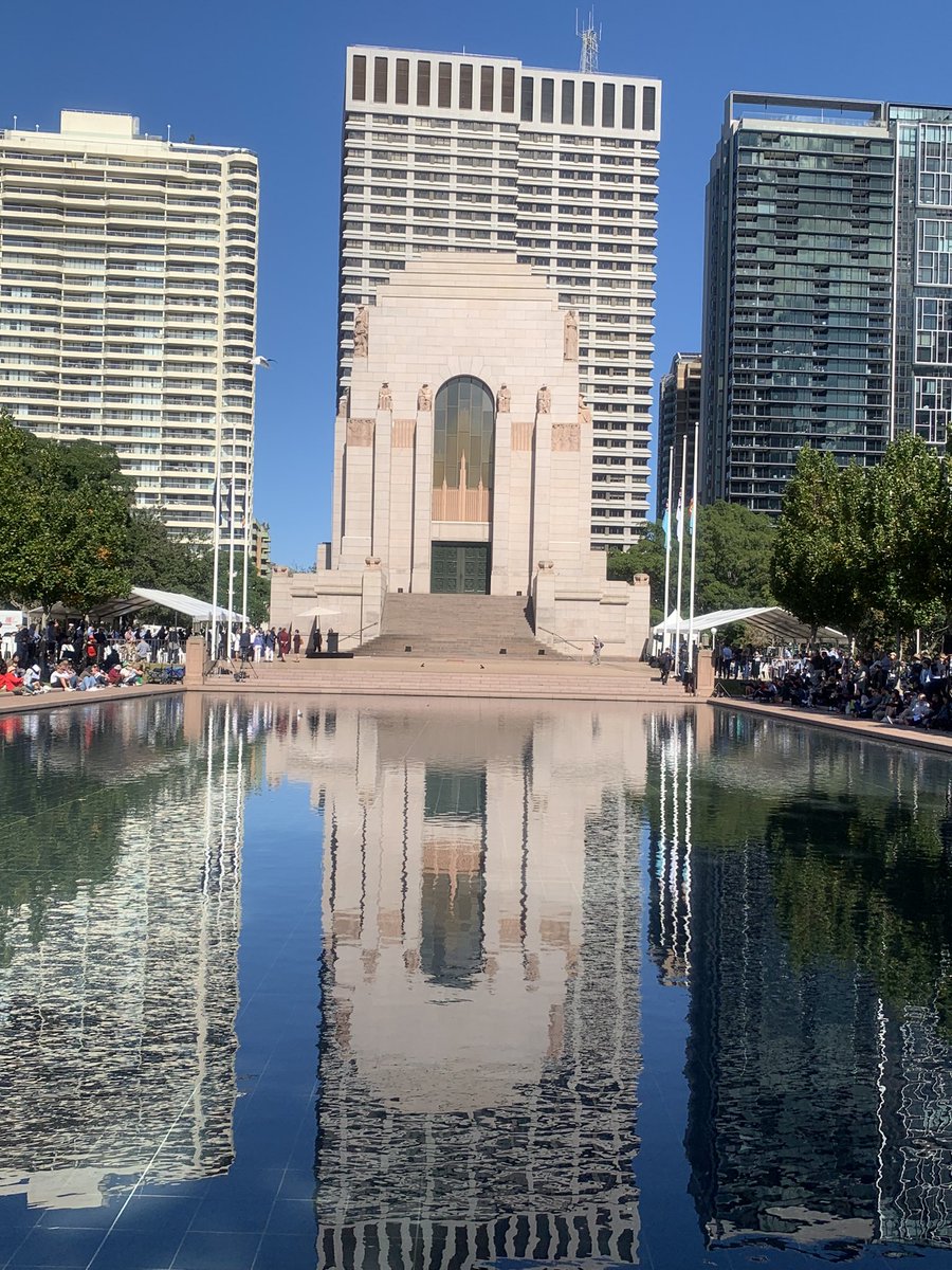 Attended ANZAC Day Commemoration Service at the Anzac Memorial, Hyde Park. Lest we forget. #AnzacDay2024 @RSLNSW