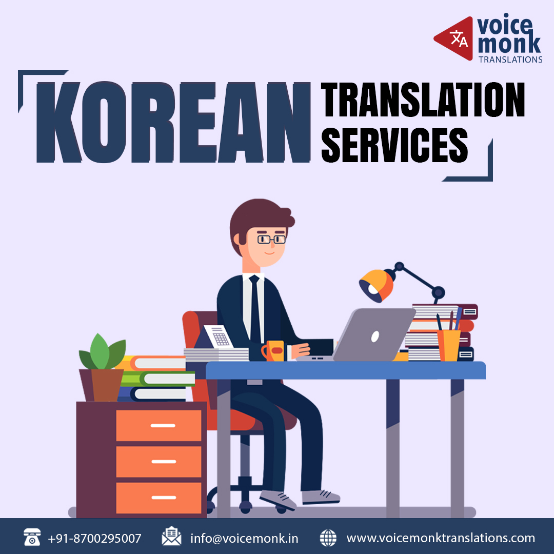 We are quite pleased with our experience with Korean Translation Services because it means we have become experts in our area.
Contact us now:
📞 +91 8700295007
🌐 bit.ly/3iXYCwY
#koreantranslation #translationagency  #VoiceMonk