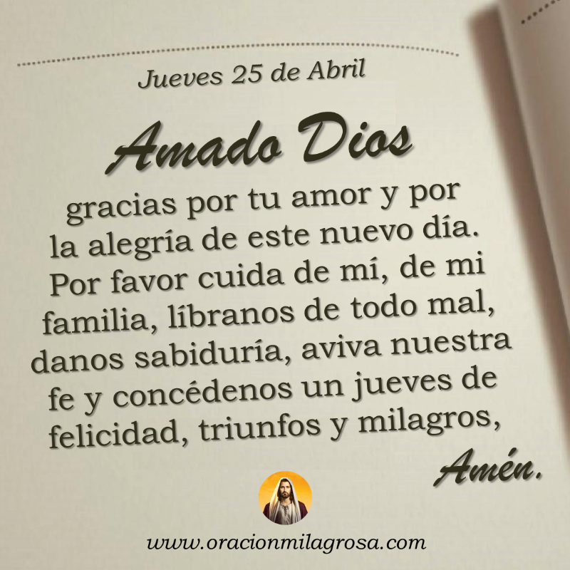 oracion_milagro's tweet photo. Oración para el jueves 25 de abril de 2024: https://t.co/zNfr5IzerL