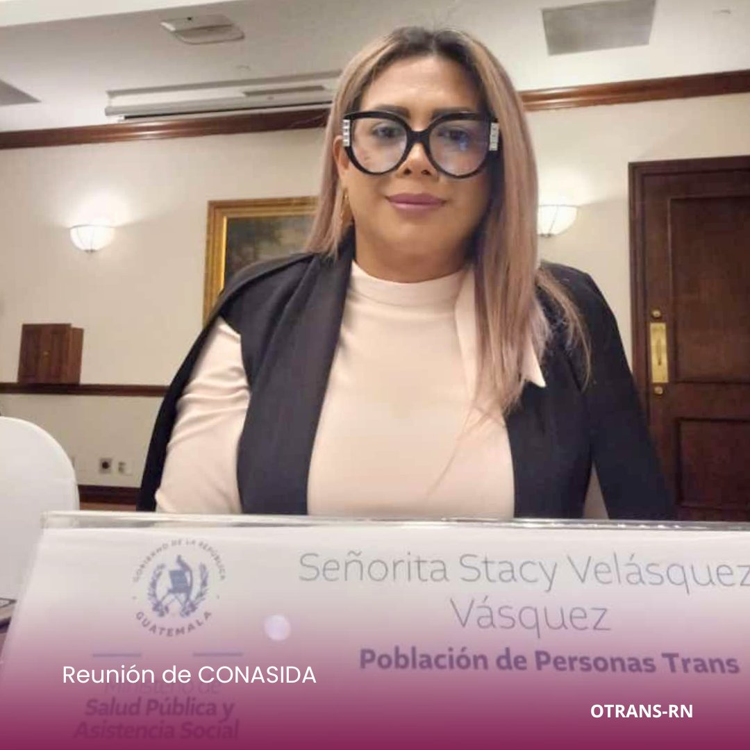 InfoOTRANS's tweet photo. Participación de Stacy Velásquez en la reunión de CONASIDA, la Comisión Nacional que trabaja en la Prevención de ITS/VIH. Fortaleciendo estrategias de salud sexual y reproductiva y se votó para adoptar el trabajo de la Estrategia Integral en Salud para personas Trans. #CONASIDA https://t.co/69NPJFcSNI