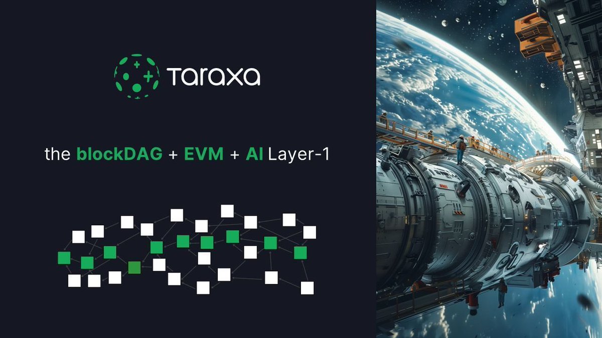 Daily reminder that $TARA @taraxa_project is:

🚀 #blockDAG L1 with smart contracts capable of 5000 TPS
👀 #AI enabled with working dApps
👀 #DePIN 
🤯 Under $50M market cap
🧠 Stanford founders

This is your next 100x 💎

taraxa.io

$TAO $TATSU $ALPH $INJ $RIO $ETH