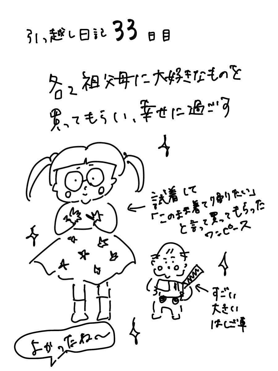 ほぼ100日後に引っ越します記
33日目
ピンクとレインボーとユニコーンとハートが好きなすいかにドンピシャのお店があり、嬉し恥ずかしがりながらもガッチリ好きな服選んでた 