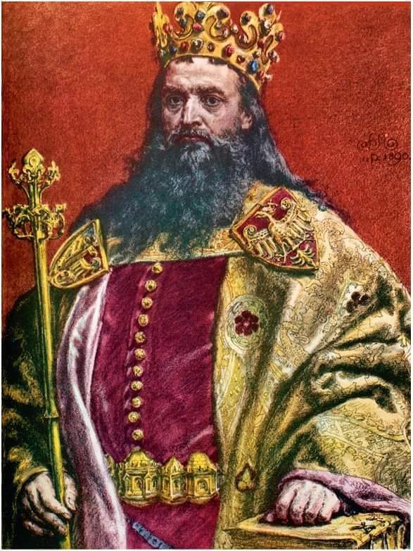 #OTD - 25 kwietnia 1333 r. w Katedrze Wawelskiej arcybiskup gnieźnieński Janisław koronował Kazimierza III - zwanego Wielkim - na króla Polski. Był ostatnim Piastem na tronie polskim. Jest uważany za jednego z najwybitniejszych władców Polski. 🇵🇱