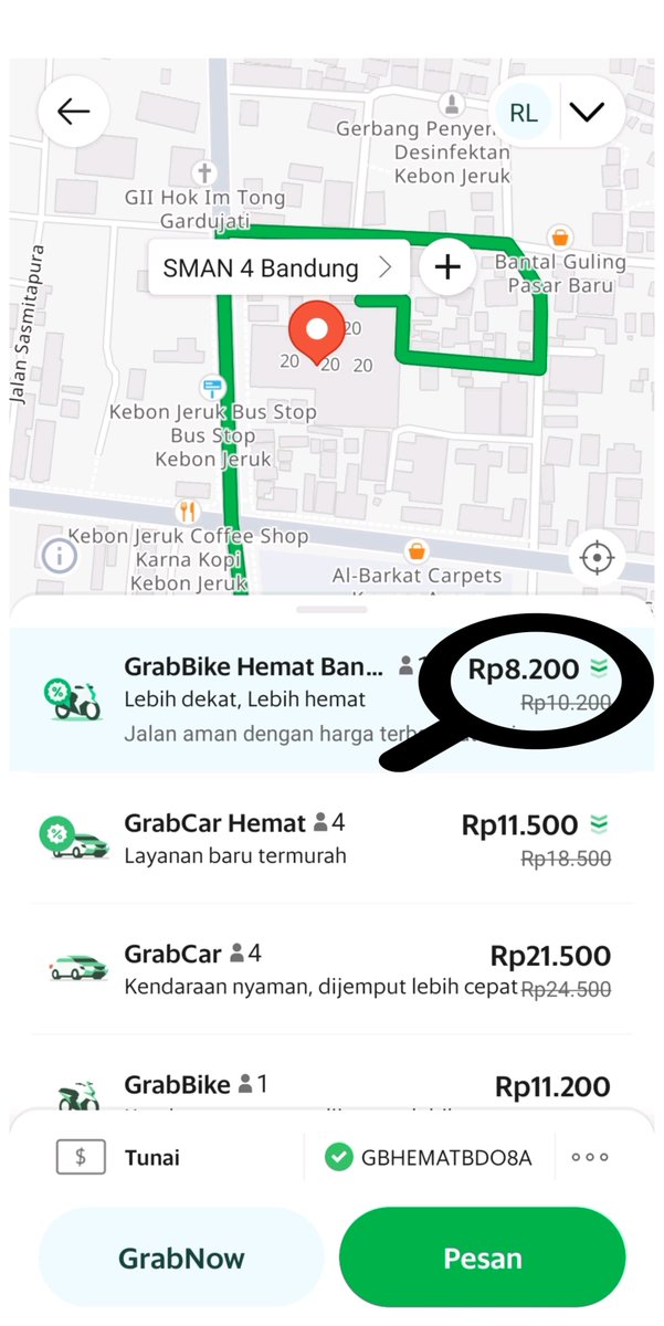 Tips hemat anak sekolah!

Uang saku bisa lebih awet kalo pake si andalan paling murah buat anak sekolahan yaitu GrabBike Hemat. Mulai dari Rp8ribuan aja, hemat murah tanpa kode promo lho.

Biar ongkos hemat, jangan lupa pake GrabBike Hemat🫶