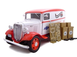 #DiecastModels 1935 Chevrolet Sedan Delivery Van White 1/24 Diecast Model Car by Unique Replicas 69.99 USD dpbolvw.net/click-10105884…