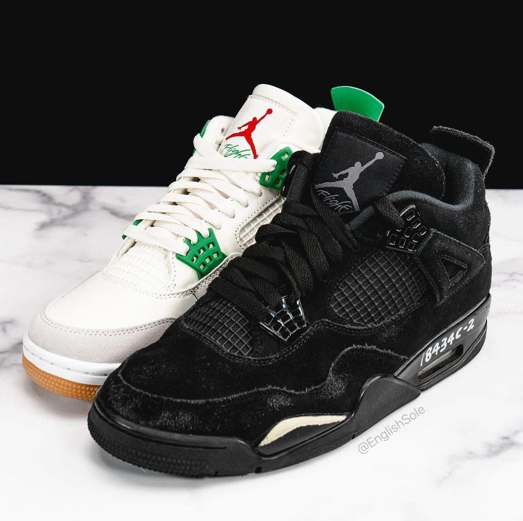 JustFreshKicks's tweet photo. Nike SB x Air Jordan 4s 🐈‍⬛️🍃 https://t.co/0M91G0g6Wy