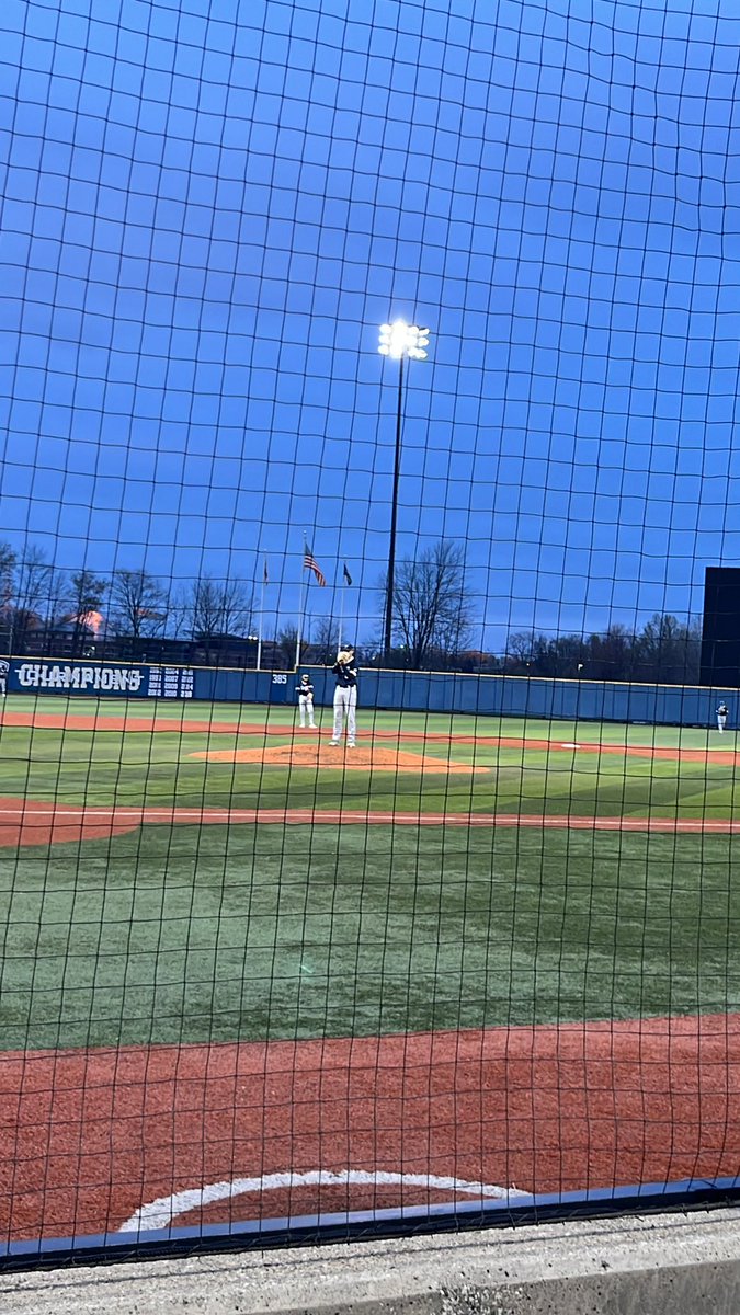 Greenmen Alum @NolanJust1 on the mound vs Kent State!