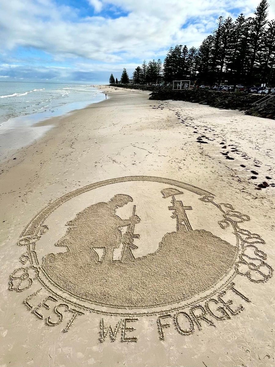 A beautiful tribute down at Brighton Beach by Sue Norman - Sand Mandalas.