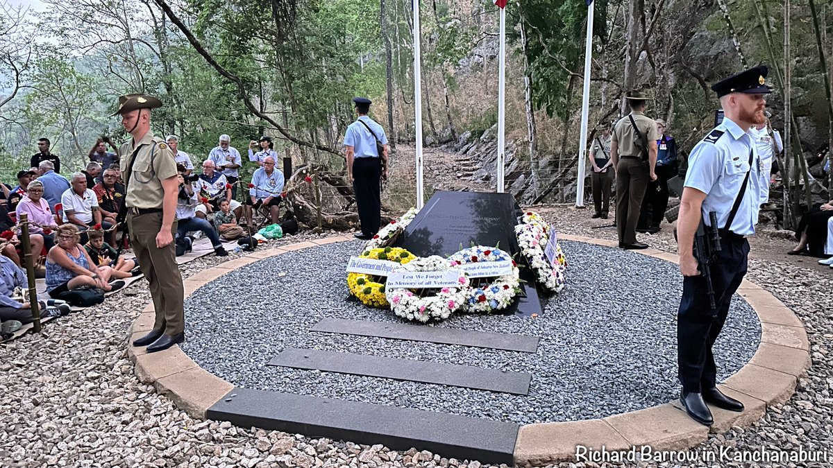 “They shall grow not old,
As we that are left grow old,
Age shall not weary them, nor the years condemn,
At the going down of the sun and in the morning, we will remember them.”

@HellfirePass, #Thailand

#Anzac #AnzacDay2024 #AnzacSpirit 
#LestWeForget #WeWillRememberThem